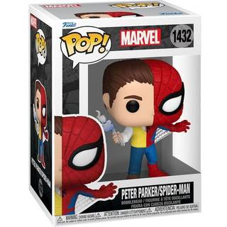 Funko POP Spider Man actionfigur (Spider/Parker) - På lager i butik