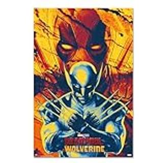 DEADPOOL & WOLVERINE - Retro - Poster 61 x 91cm