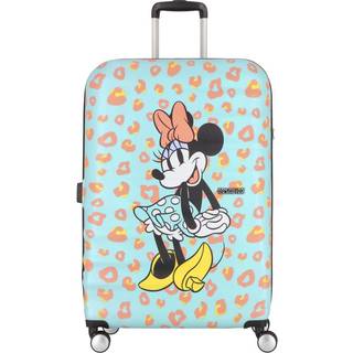 American Tourister Wavebreaker Disney Kuffert med 4 hjul lyseblå