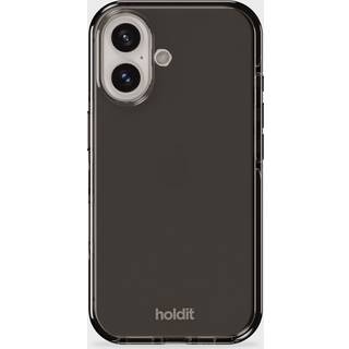 Holdit Seethru iPhone 16 etui (sort) - På lager i butik
