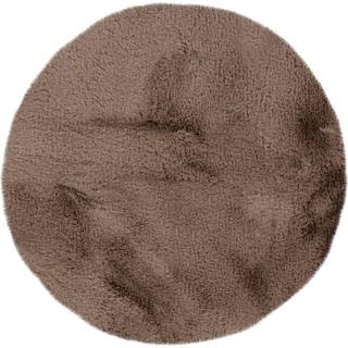 Rabbit Bademåtte - 225 Mørk Beige (Rundt)
