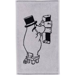 Moomin Arabia håndklæde Mummifar 30x50 cm lysegrå