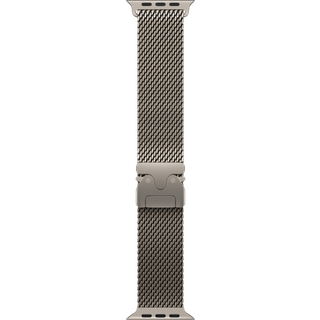 Apple Watch 49 mm titanium Milanorem M, sort ➞ På lager - klar til levering