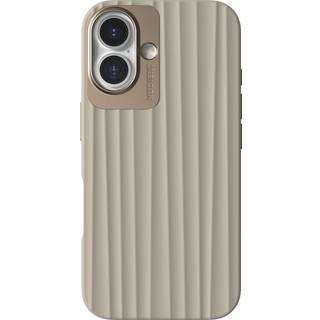 NUDIENT iPhone 16 Bold MagSafe Cover Linen beige ➞ På lager - klar til levering