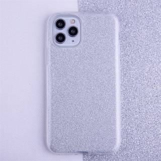Glitrende etui til iPhone 16 Pro Max - Sølv