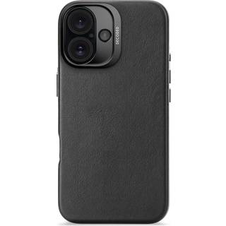 Decoded Leather Backcover Iphone 16 Sort