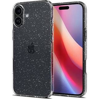 Spigen Liquid Crystal Glitter (iPhone 16) - Rosa