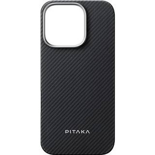 PITAKA Ultra-Slim Case Black/Grey Twill - iPhone 16 Pro Max