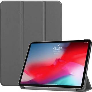 iPad Pro 11" (2018) tre-folds smart læder etui - Grå
