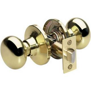 Master Lock BCO0403 Passage Door Knob Poleret messing