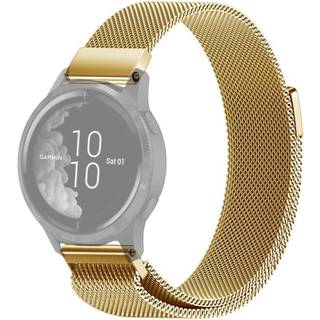 SKALO Milanese Loop til Garmin Venu 2 Plus - Guld