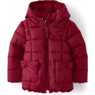 Gymboree og sm?barnspufferjakke r?d puffer 18-24 m?neder