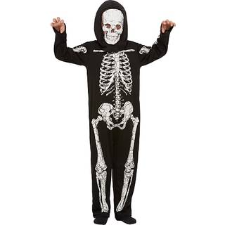Halloween skelet kostume str. 104