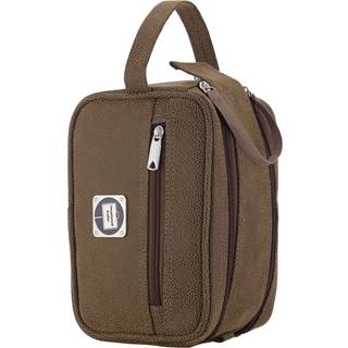 Tiergarten - Beautycase, Kulturbeutel, Lederlook, Braun, 5 Liter
