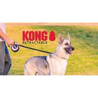 KONG - Retractable Leash Terrain - Black - XS