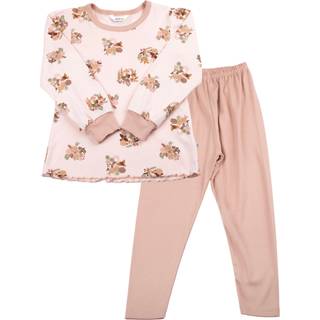 Pyjamassæt, Peach, 140 cm