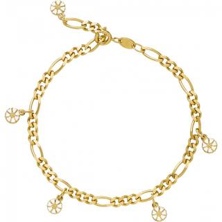 LUND Copenhagen forgyldt Marguerit Figaro armbånd