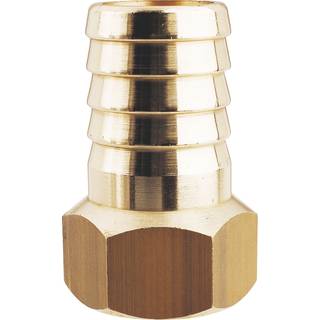 Slangnippel Maestrini Female Hose Tail, messing, 3/8" G (BSP) (indvendig) til 12 mm (15/32") slange