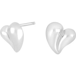 Nordahl Jewellery - MACARINA52 ørestikker i sølv m. hjerte