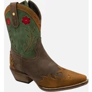 Ravel Ravel Brown Zip-Up Mid-Calf Boots