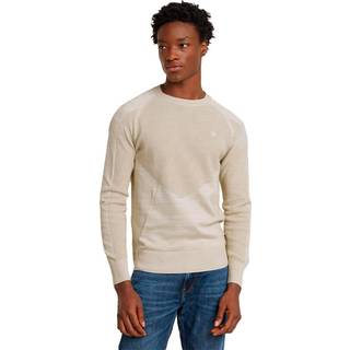 G-Star 3D Biker Knit Jumper Beige