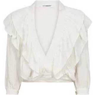 Co´couture - Suedacc Frilly Blouse 35630 - 4000 White
