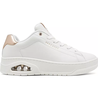 Skechers Skechers White Chrome Womens Uno Court Trainers