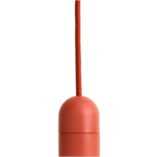 HAY Common Pendant Cord Set Rusty Red