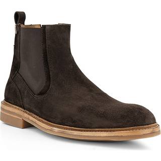 Floris van Bommel Herren Schuhe braun Velours