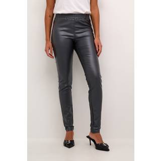 Kaffe Ada Coated Jeggings Pants 10501626 Black Oyster (38)