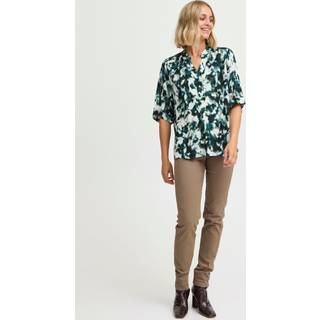 Fransa FROLINE Bluse - Grøn - Str M - Damer