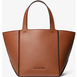 MK Jordi Small Leather Tote Bag - Brown - Michael Kors - ONE SIZE