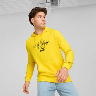 PUMA Borussia Dortmund FtblCulture Hoodie Men, Sport, Faster Yellow/Black, 3XL