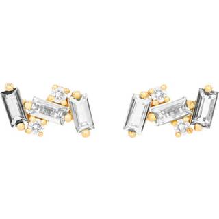 Suzanne Kalan Nola Mix Øreringe 14 kt. Guld 0,10 ct. PE654-YGRM - Dame - Gold