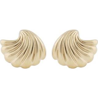 SNÖ of Sweden Dakota Twist Small Earring Plain Gold