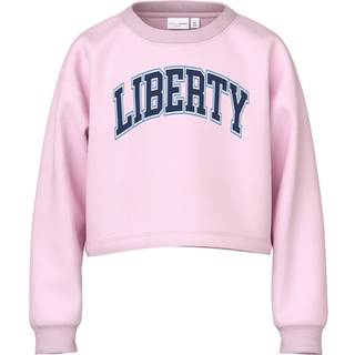 Name It Festival Bloom/liberty Short Boxy Sweatshirt