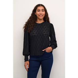 Kaffe KAtine Bluse - Sort - Str S - Damer