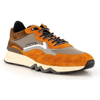 Floris van Bommel Herren Sneaker braun, cognac Velours