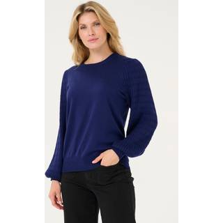 Kaffe KAnanna Pullover - Blå - Str XS - Damer