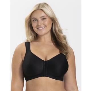 Miss Mary Keep Fresh Front Closure Bra - Black - E 100