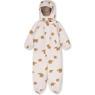 Konges Sløjd Nohr Snowsuit Print Mon Grand Citron 3 Y  Gul  3 år  Unisex