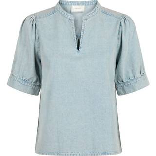 Neo Noir - Talja Denim Blouse - Stonewash
