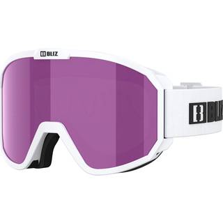 Bliz Rave Matt White Black Logo/Brown Pink, MATT WHITE W BLACK LOGO BROWN PINK, OneSize