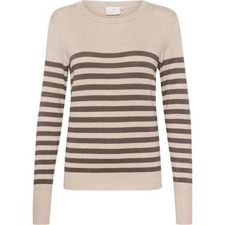 Kaffe KAlizza Pullover - Natur - Str XS - Damer