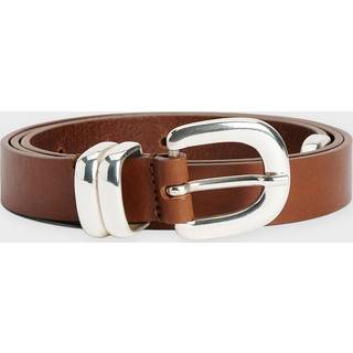 Zoilo læderbælte - Dark Brown - ONE SIZE