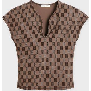 By Malene Birger Top Venazia Athletic S - Mahogny - S