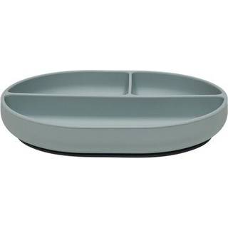 OYOY Enkei suction børnetallerken Dusty Blue