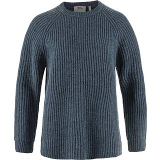 Fjällräven Women's Övik Rib Sweater Navy, XS