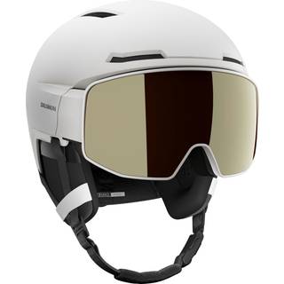 Salomon Driver Prime Sigma Plus MIPS, skihjelm med visir, hvid