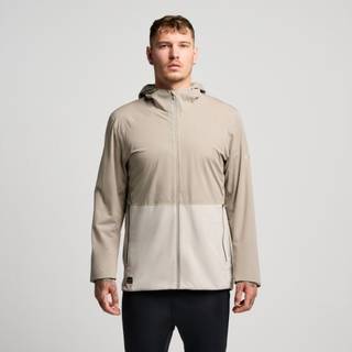 Saucony Hurricane Waterproof Jacket Str. L Brun